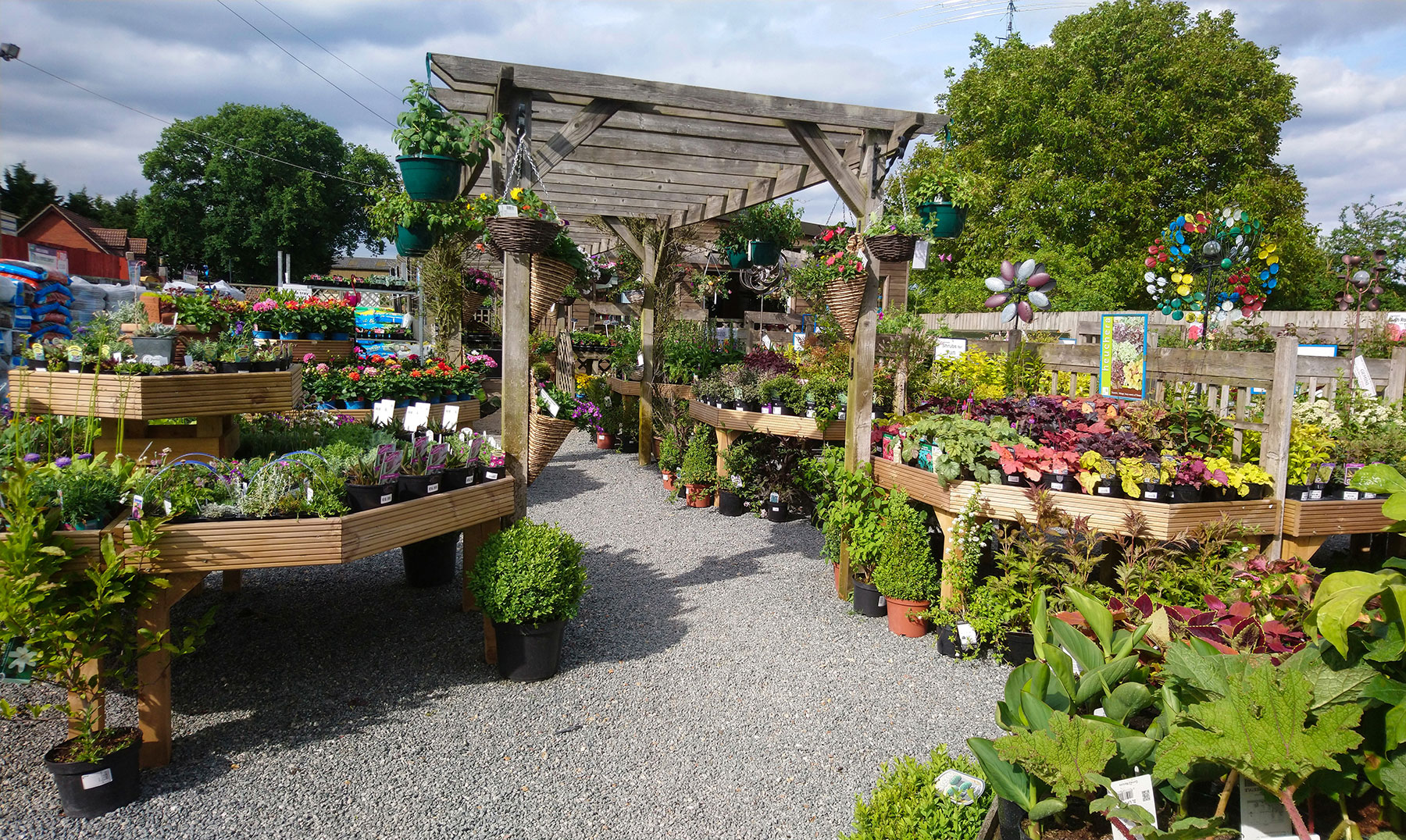 P&R Garden Supplies - A traditional plant-based garden centre